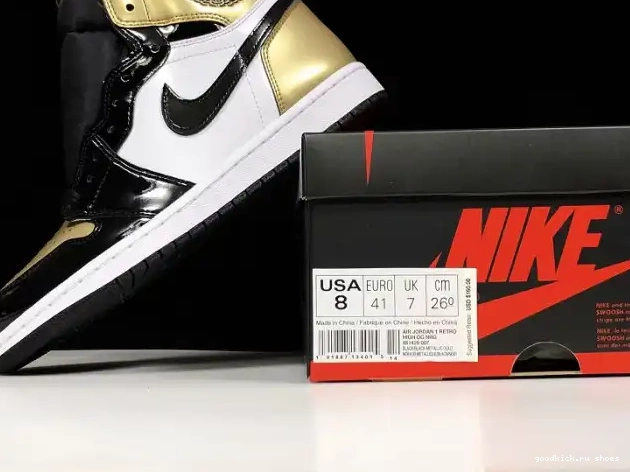 Rep 1 Air Toe High Jordan 861428-007 Glod Retro 0514